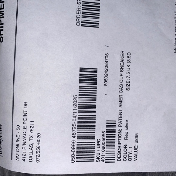 PRADA RED SILVER - Picture 13 of 13